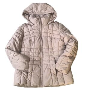 Calvin Klein puffer jacket size small nud pink